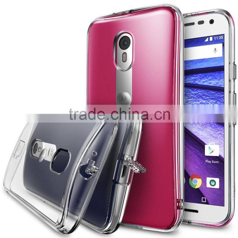 Keno for Moto G3 Crystal Plastic Clear Transparent Phone Case, for Moto G3 Polycarbonate PC Case
