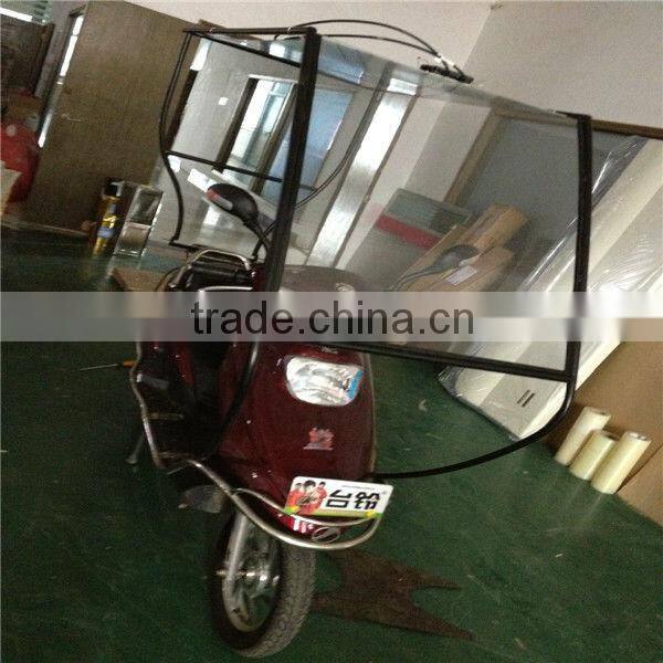 Plastic vacuum forming motorcycle/Electric cars canopy