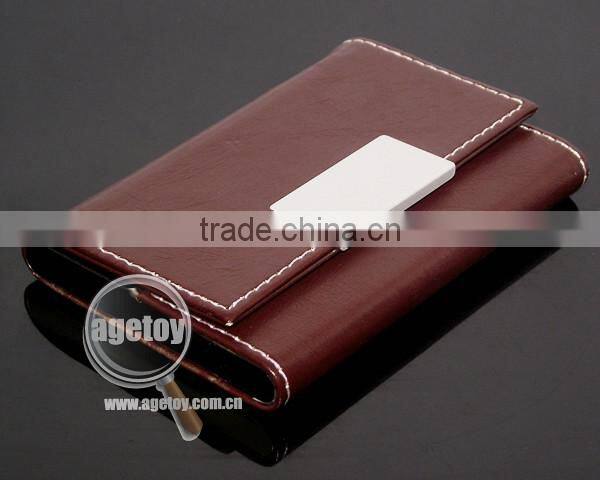 Fake Leather Business Card Holder