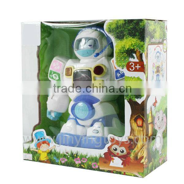 Newest learning toy robot with light&sound