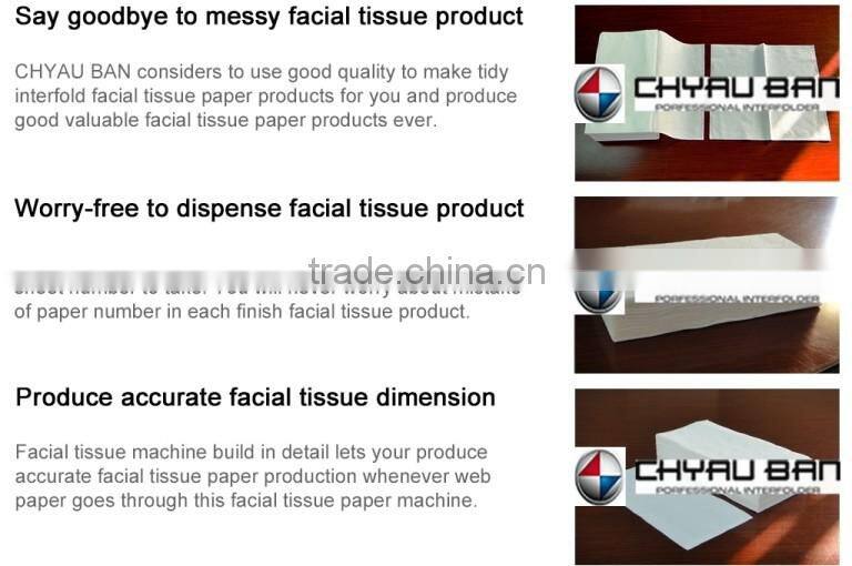 Automatic Carton Box Tissue Facial Paper Machinery Making
