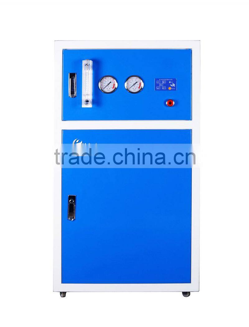 blue stainless panelcommercial large-scale water purifier for school