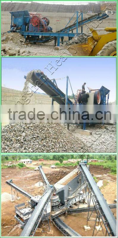 New Condition and mobile crusher Type Mobile Quarry Plant