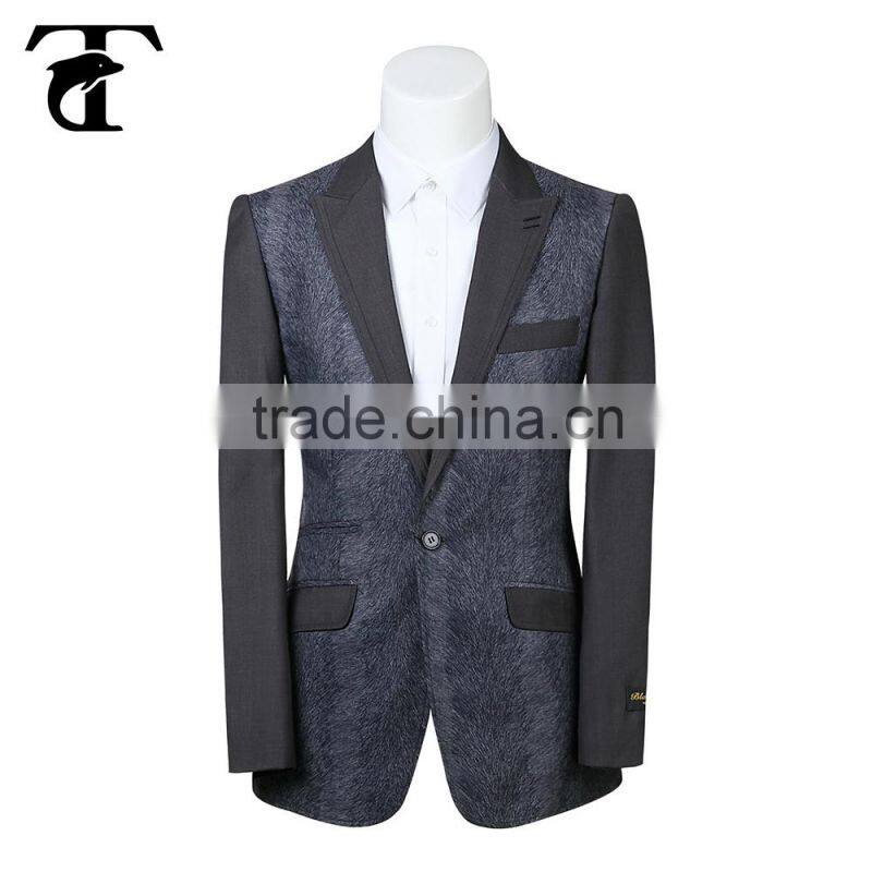 Casual style custom man suit men's slim fit blazer