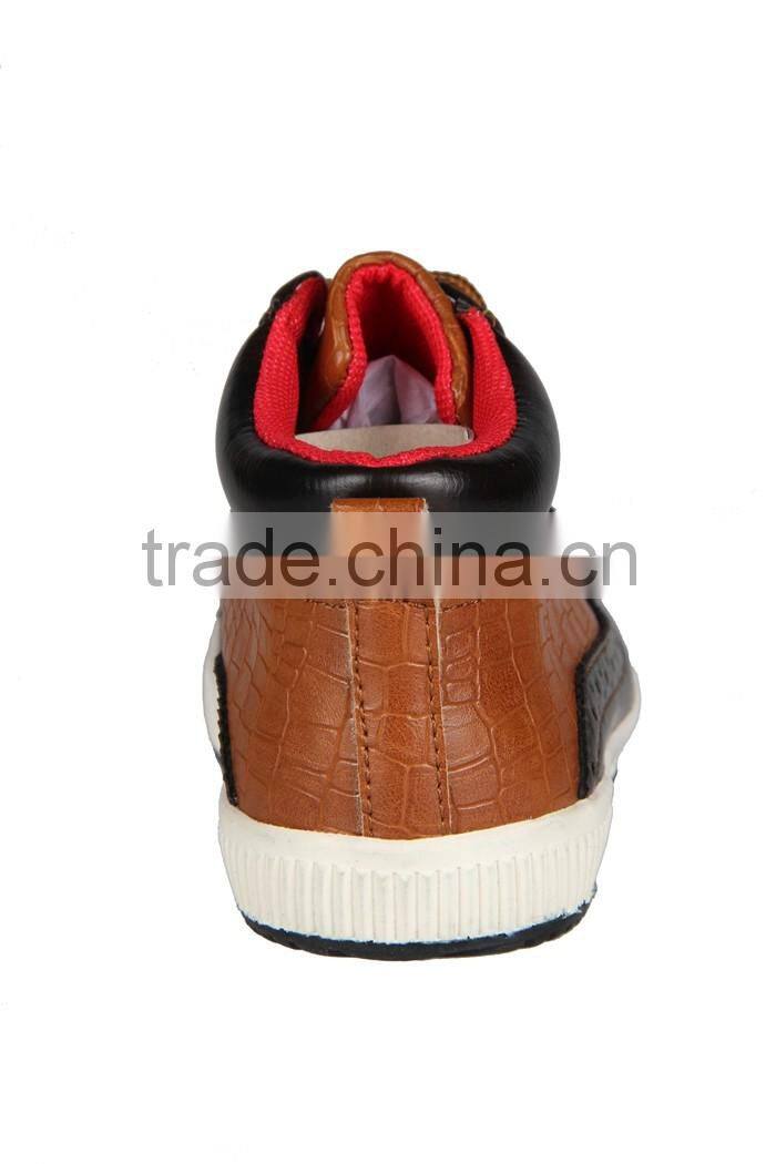 Superior Quality Leather Ankle Boots For Boys Men Casual Shoes