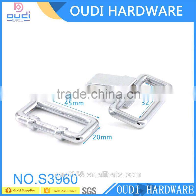High Quality Big Size BackPack Slider Buckle Zinc Alloy Bag Hardware Buckle