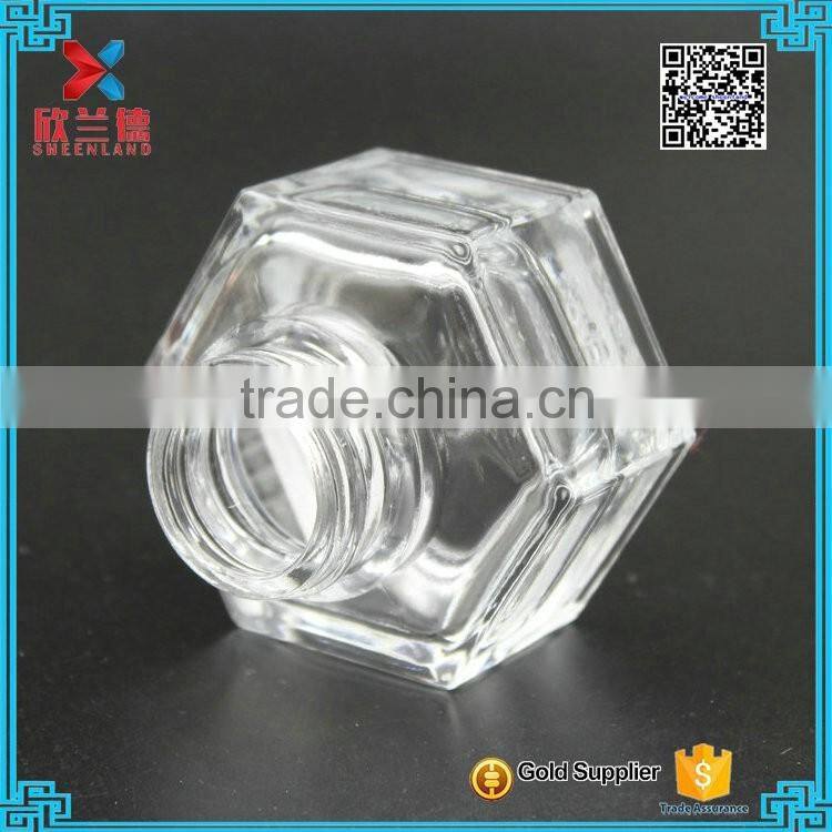 Best Quality 50ml glass ink screw clear bottle