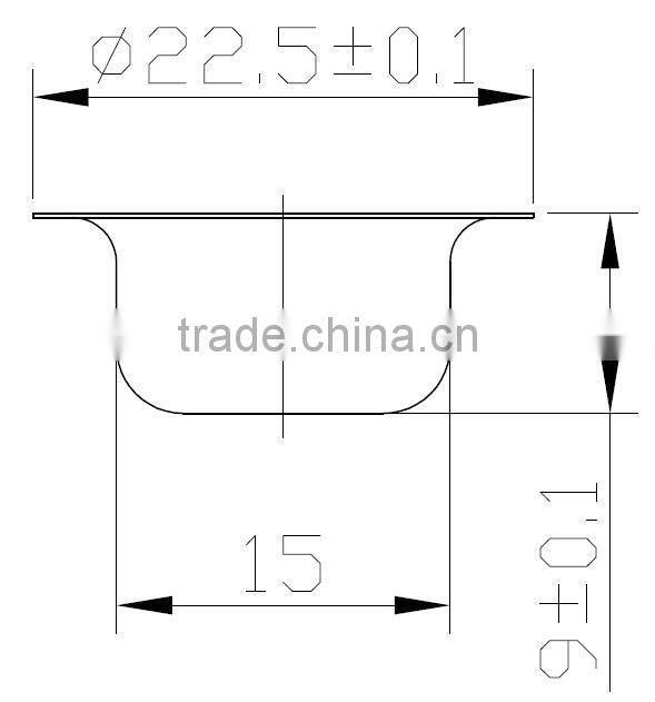 weld diaphragm for Beam load cell GB-04