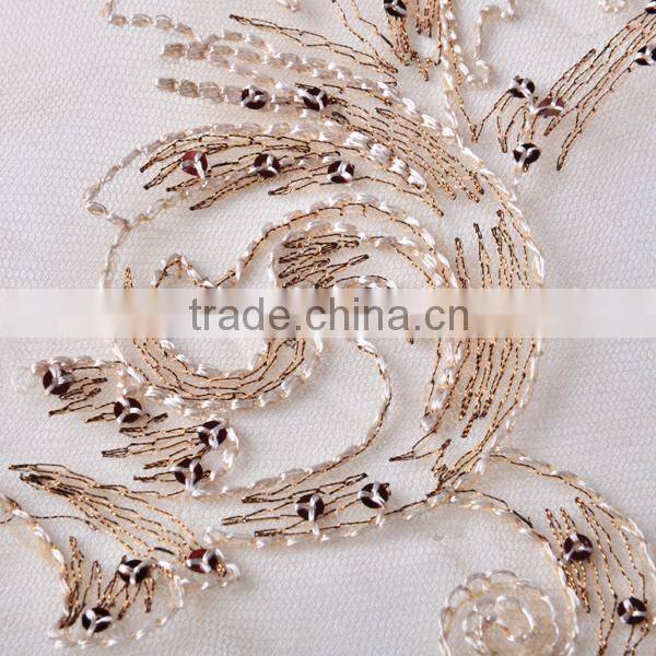 China latest cotton metallic big swiss voile lace