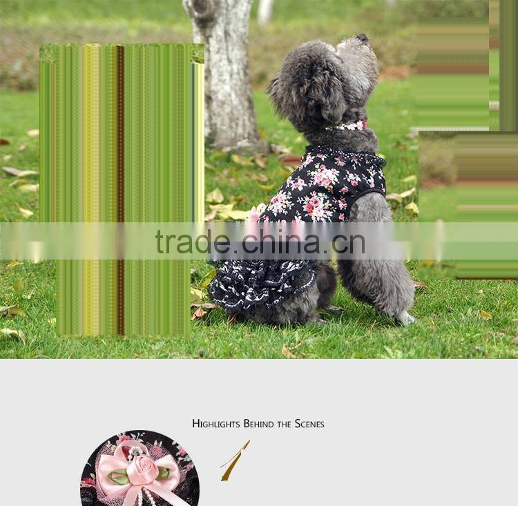 summer pet skirts pet clothing