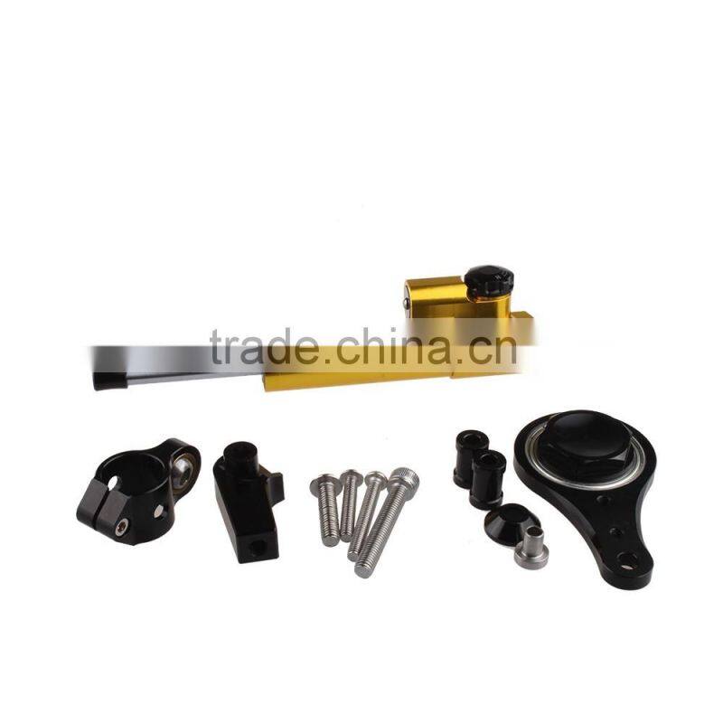 Soto racing - CNC Steering Damper complete Set for KAWASAKI ZX6R (636) 2007 08 w/ bracket kits