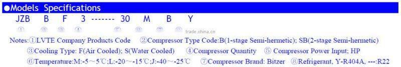 Top Quality Semi-hermetic Compressor Racks for Fruits, Vegetable and Meat, etc Cold Room Storage
