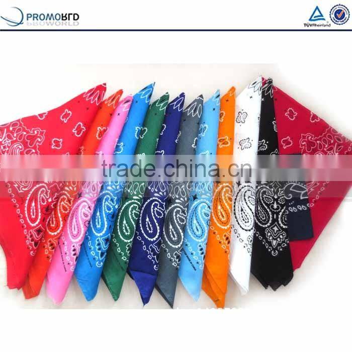 Wholesale Customized Printed Cotton Magic Scarf