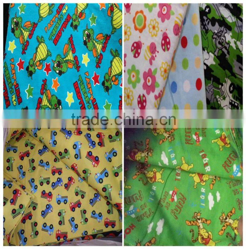 wholesale 100% cotton woven bleached flannel shirt fabric