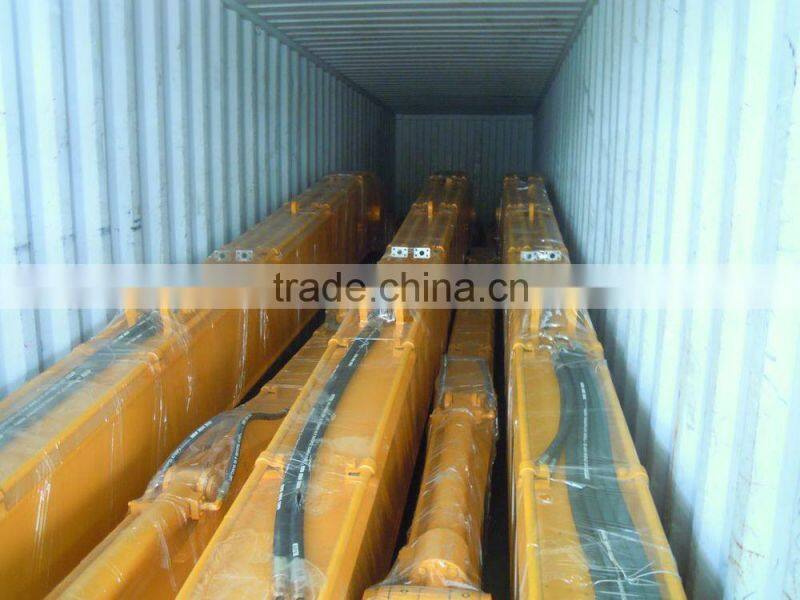 Long reach excavator arms