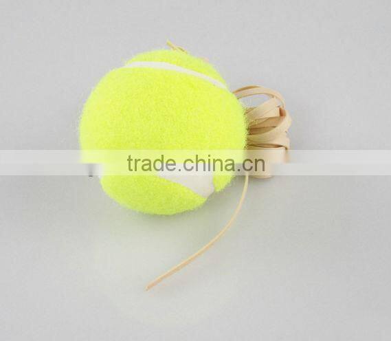 High quality rubber tennis ball with string