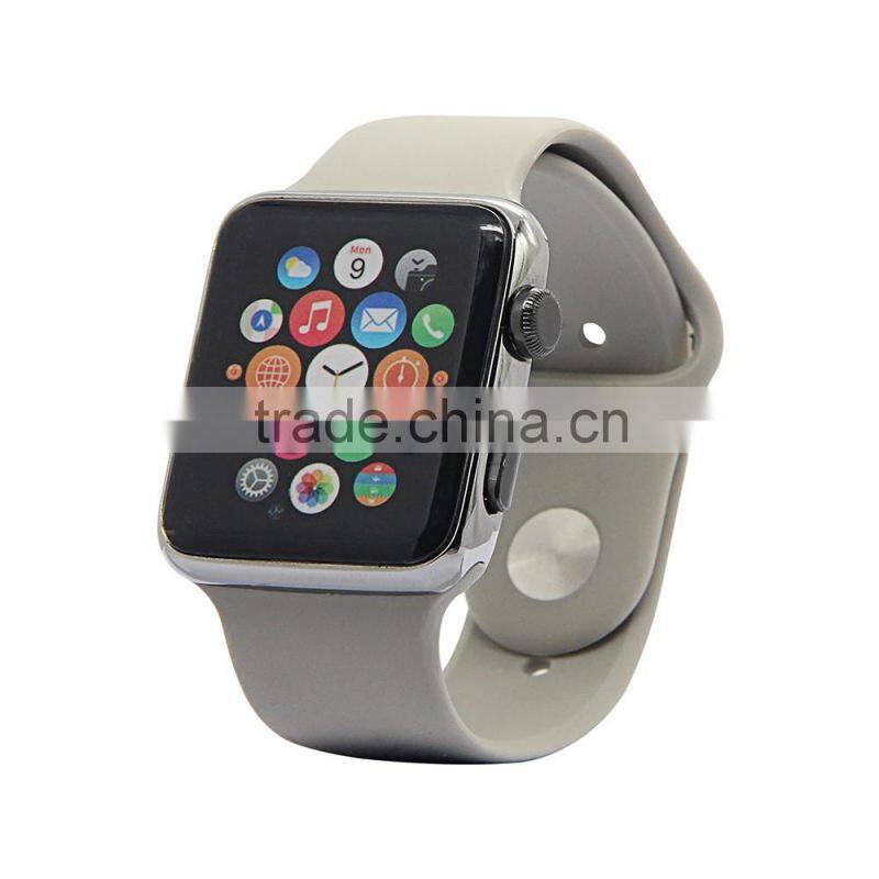 Soft Silicone Replacement Sport Band for Apple Watch, For Apple Watch Rubber Wrist Watch Strap