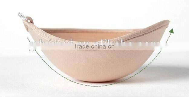 updated sexy girl wear soft bra Invisible sponge Bra Adhesive Backless