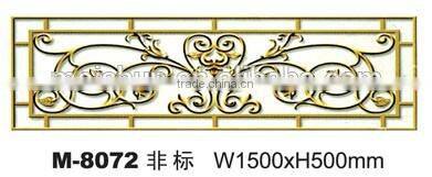 Aluminum embellish accessories for gates and fences M-8072