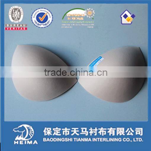 Round shape sponge bra cups for underwear