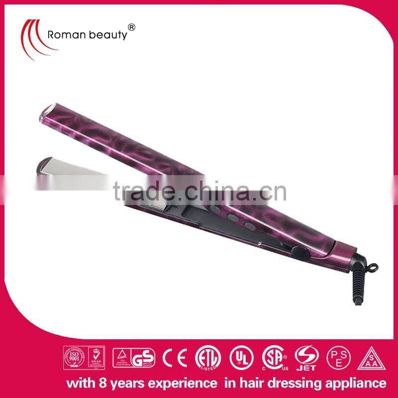 korea technology dual plates cold hair straightener flat iron RM-23