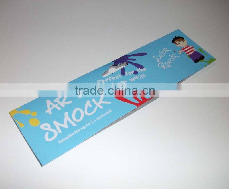 fashion design cardboard paper tag for clothes package