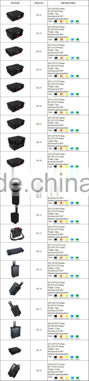 BL-09 musical instrument cases manufacturers