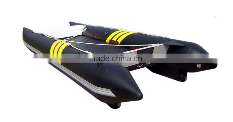 high speed catamaran racing inflatable boat G450 with CE for sale