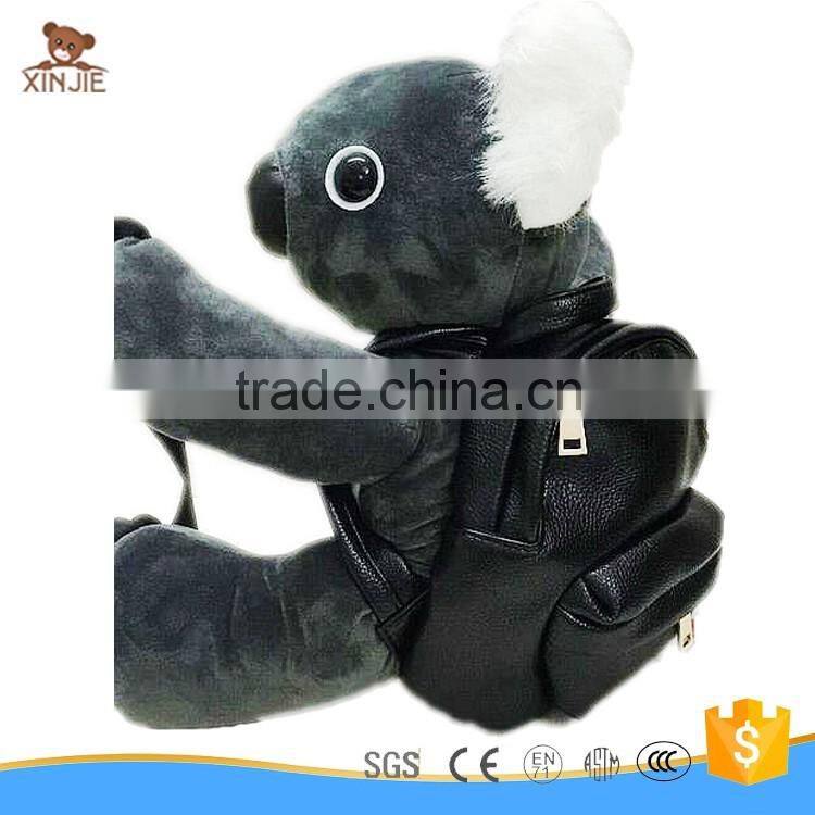 custom plush koala backpack