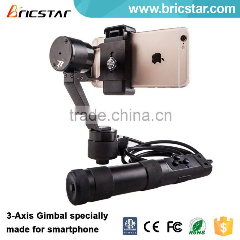Three modes handheld gimbal stabilizer for go pro.