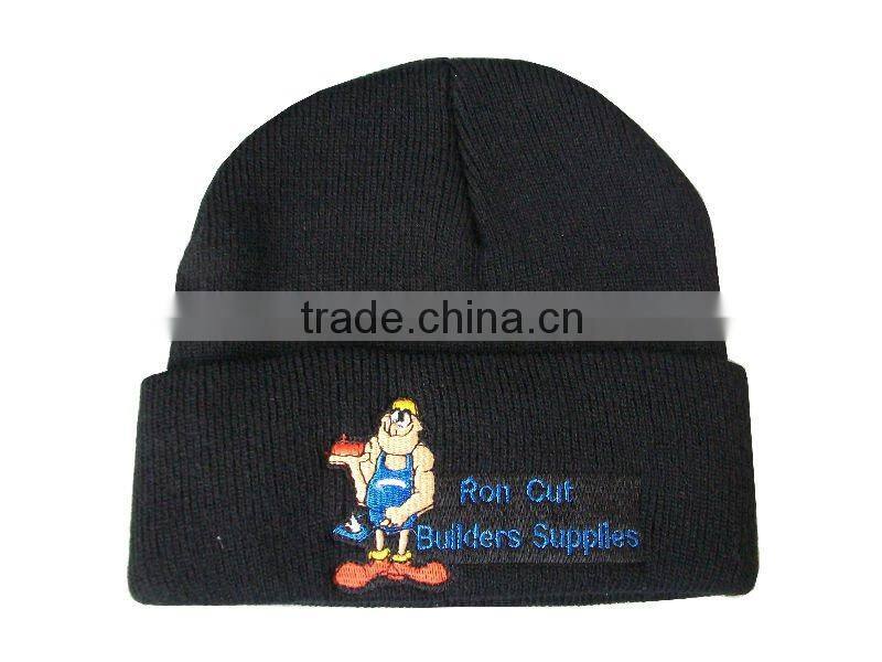 high quality blank beanie cap