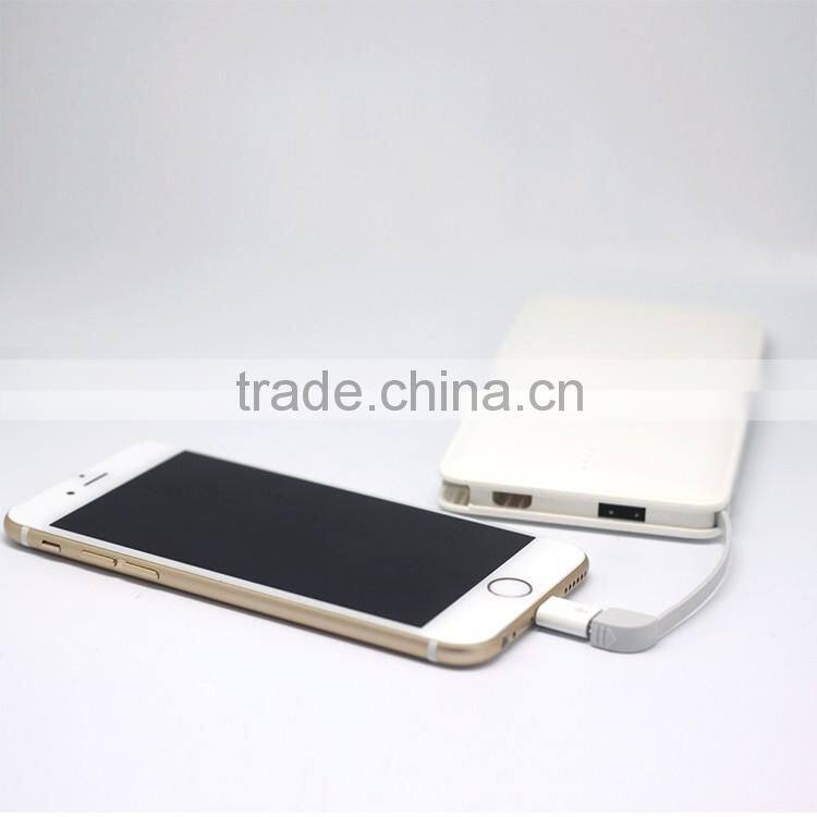 2016 wholesale 10000mah charger mobile new power bank