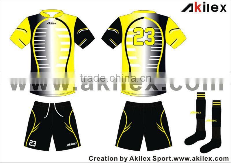 custom mens soccer wear whole set/football jersey without MOQ