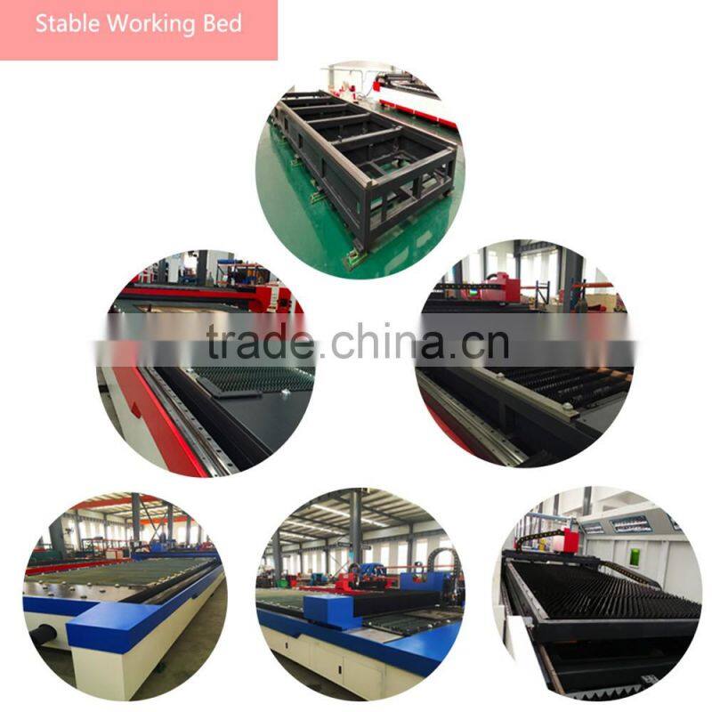 CNC Fiber Laser Cutting Machine with Constant Speed Geared Servo Motor