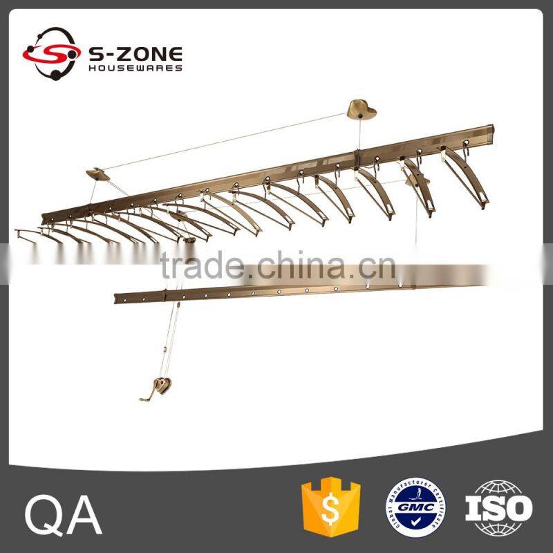 customized balcony clothes drying rack with cloth drying rack