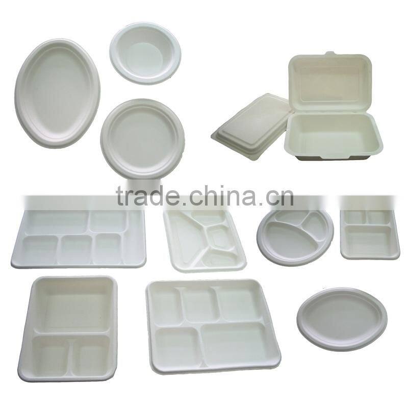 disposable paper dish pulp molding machine by HGHY