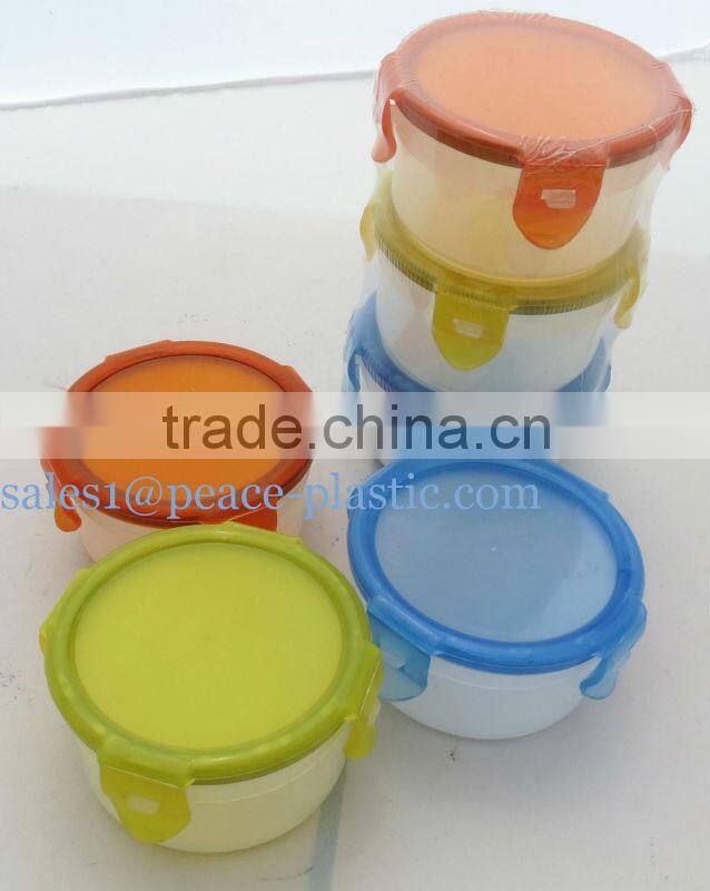 2014 New Style microwavable promotional airtight plastic food container
