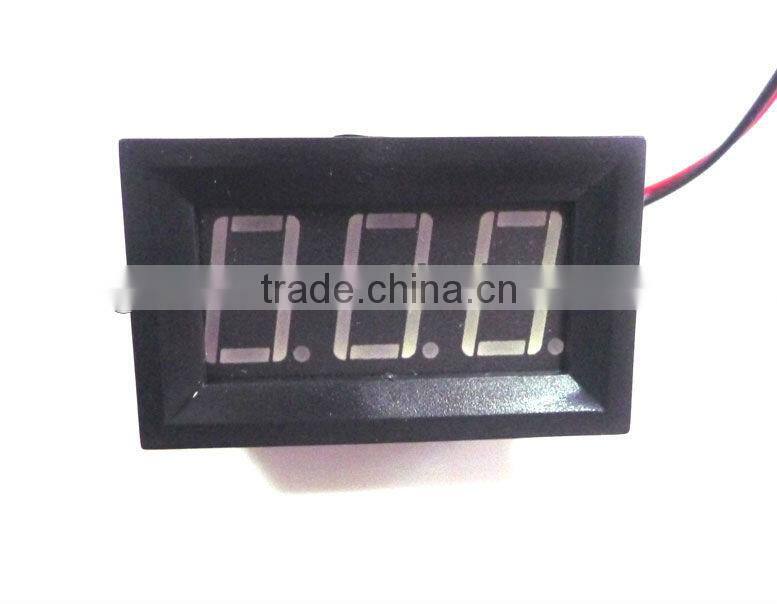 Blue LED DC Digital Voltmeter 4.5-150V Vehicle Motors Car Battery Voltage Panel Meter