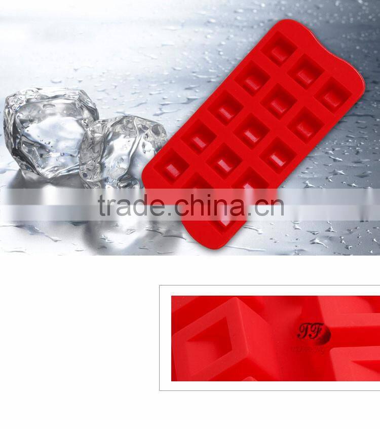 2015 Factory Price OEM Logo Novelty Silicone Ice Cream Mould