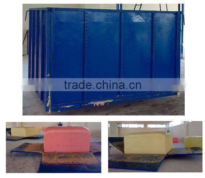 Automatic Control Batch Making Polyurethane Foam Machine ECMT-131A
