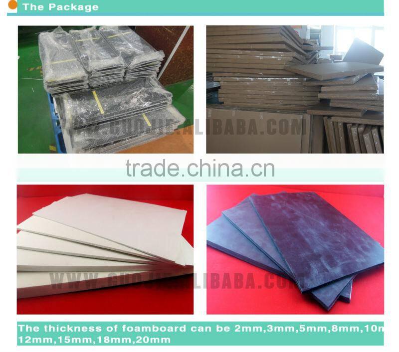 water-proof foam board, advertising pvc foam board