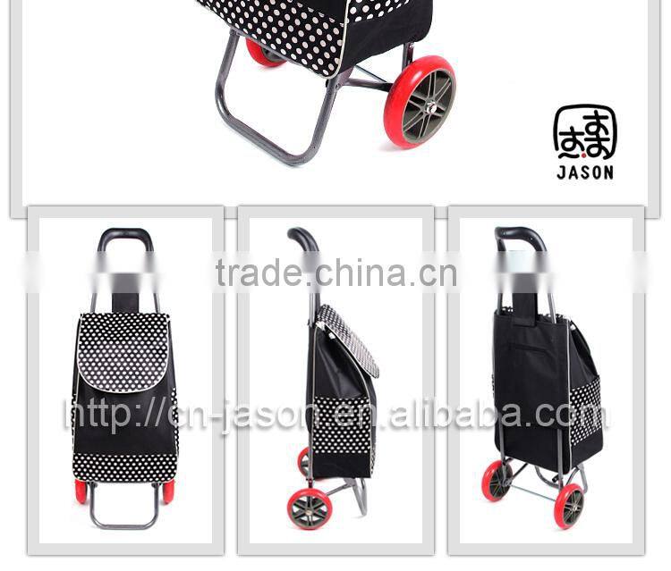 folding luggage cart hot selling eco shopping trolley bag