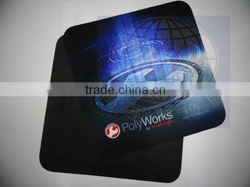 Cheap customized sublimation rubber mouse pad/ Promotional mousepad