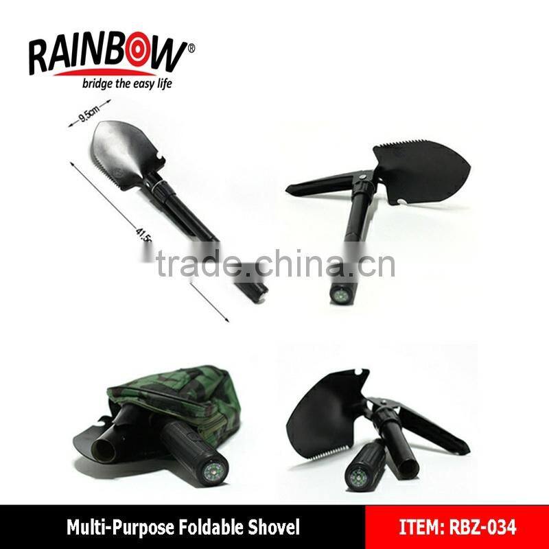 pickaxe and shovel