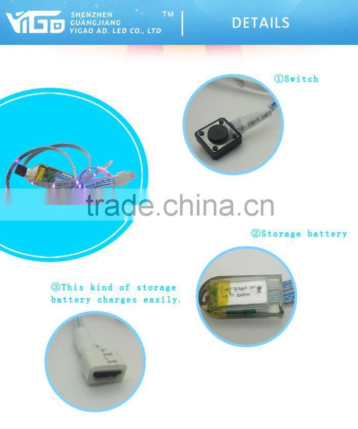 shoe light with battery from alibaba China supplier