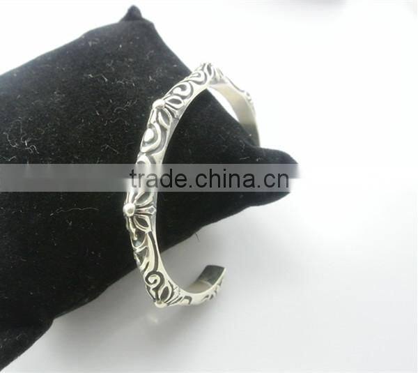 925 sterling silver jewelry womens bangles 925SS-CB01