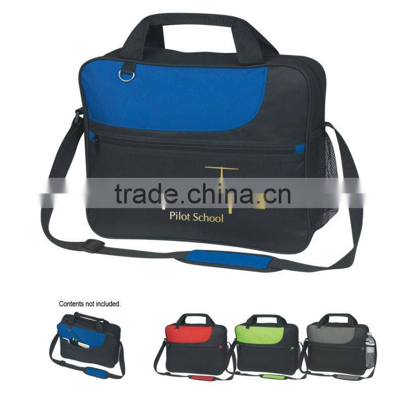 Sporty Messenger Bag-Black