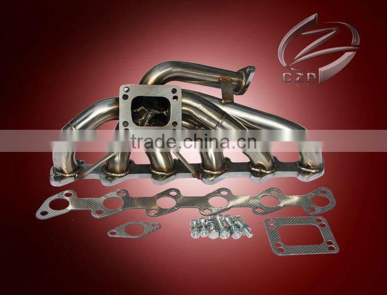 Performance intake manidold for 82-94 BMW E30 320i 325i 325e 325iS 325es 325ix, T3/T4 Turbo Flange