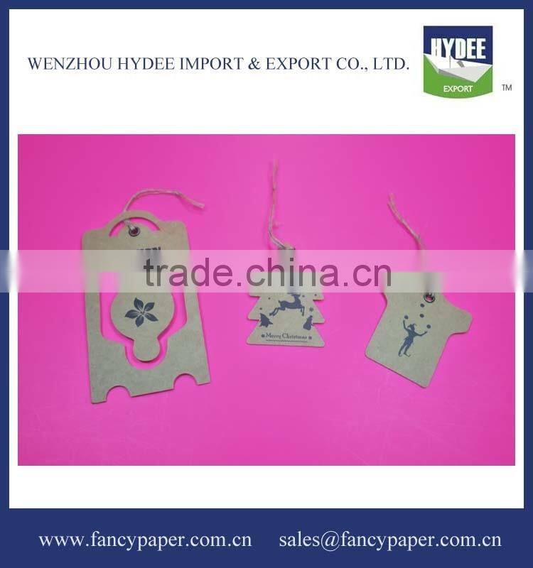 Colorful gift tag/paper luggage tag