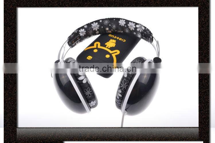 ULDUM top quality blue headset headphone with mic and remote